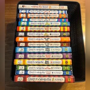 Diary of a Wimpy Kid Book Set by Jeff Kinney- 15 Books